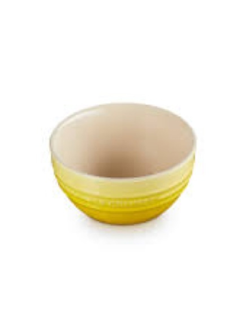 NEW Le Creuset Soleil Yellow Ombre Ceramic Stoneware Serving Rice Bowl 220ML